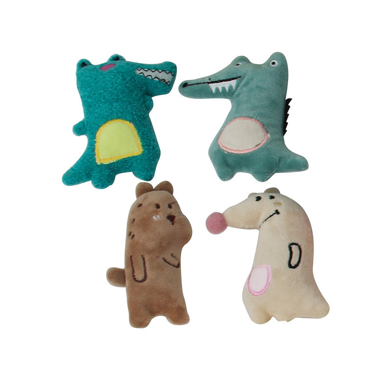 Traning Dogs Agility Toys Supplies Funny Cat Toys Lovely Plush Animal Mint Kitten Teaser Playing Interactive Toy Pet Accessories