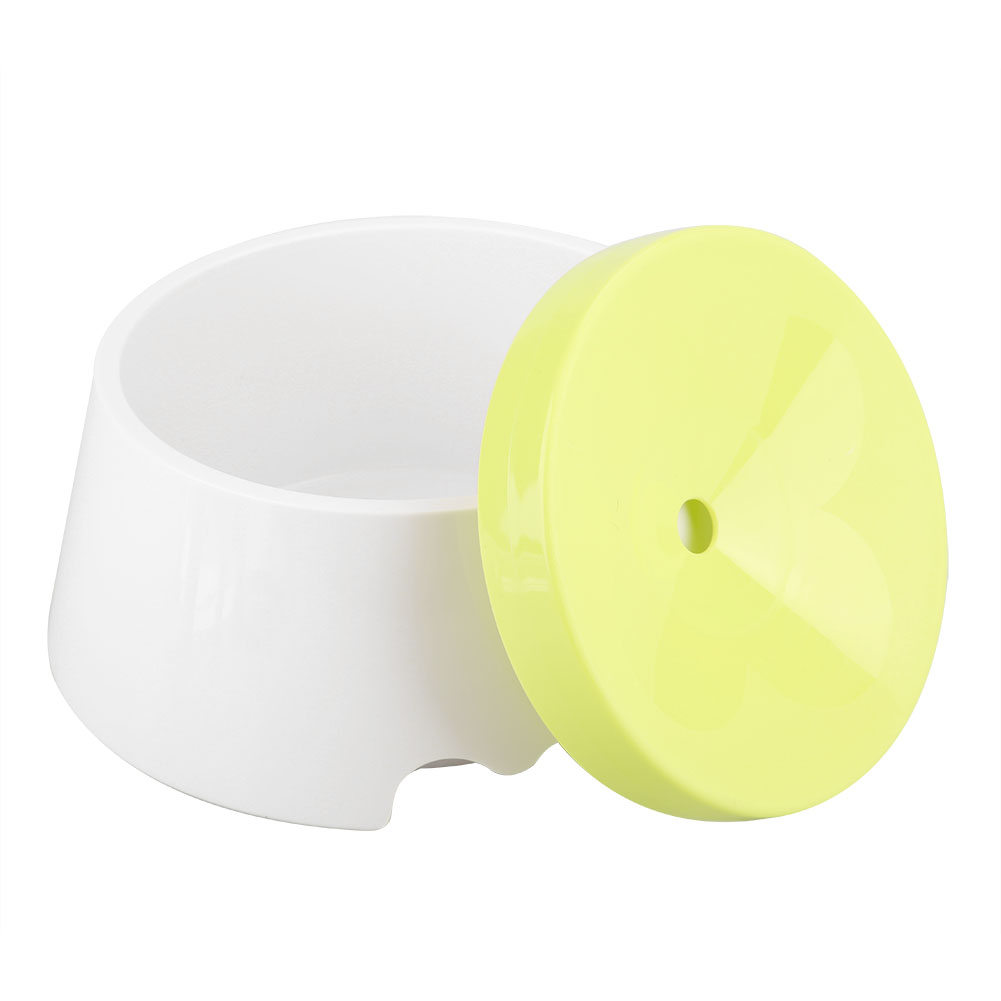 No Wet Mouth Splash Proof Pet Water Bowl For Cat Dog Food Dish Feeder