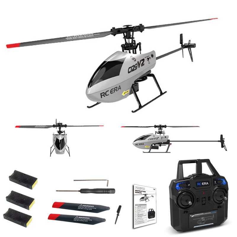Military series C129 V2 RC helicopter 6 CH four-way fixed height single-mode drone outdoor RC aircraft toy W240830