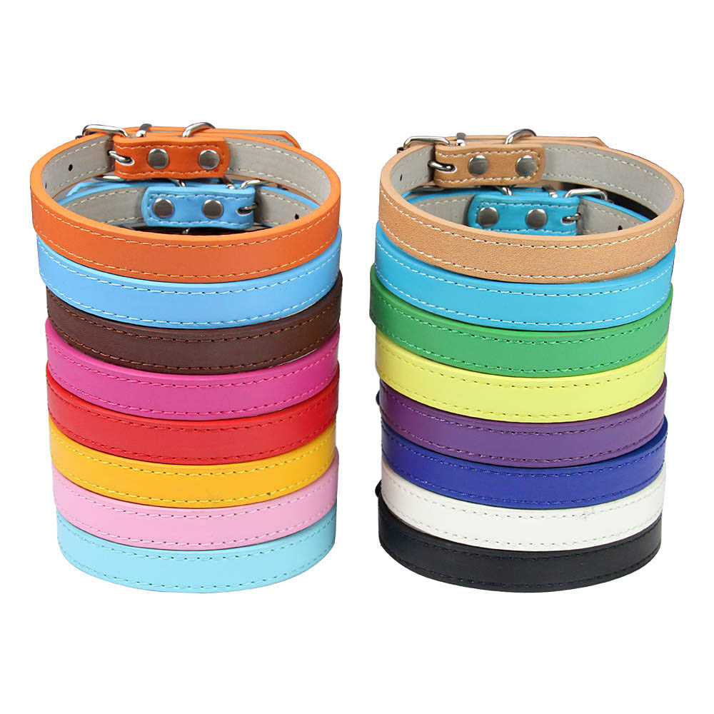 halloween pet Comfortable PU Leather Cat Collar Wholesale Pet Supplies for All Sizes