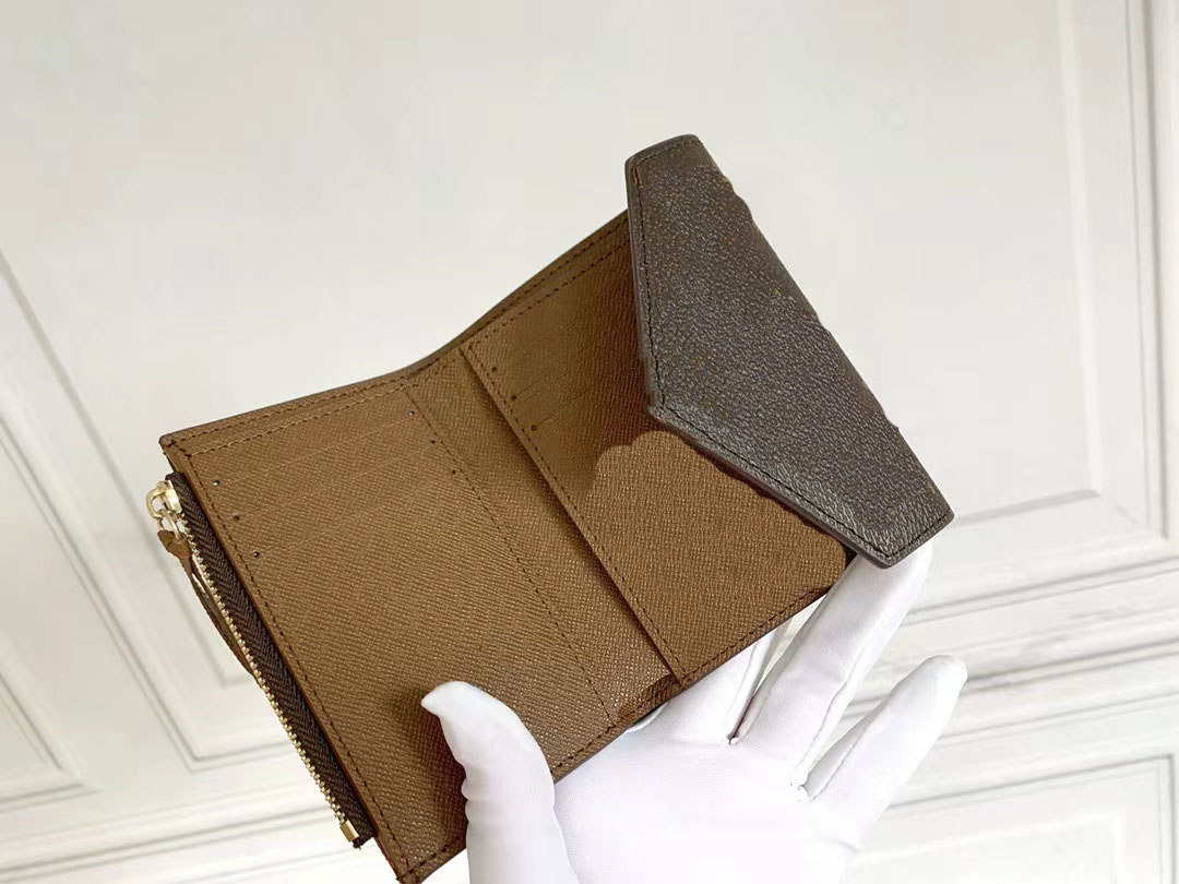 new Luxurys Designers Wallets Purses Fashion Short ZIPPY Wallet Zipper Pocket Pallas Bag Zip coin Purse