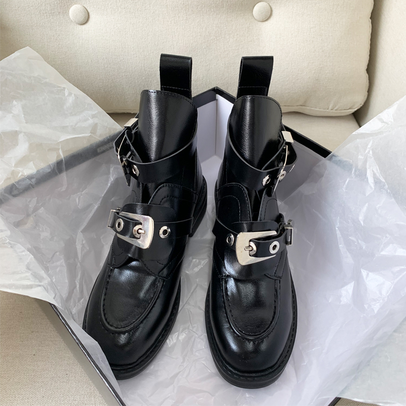 Style Platform British 2022 New Autumn Retro Wild Thick-soled Increased Motorcycle Boots Women Shoes fc7c 8e86 1ef9