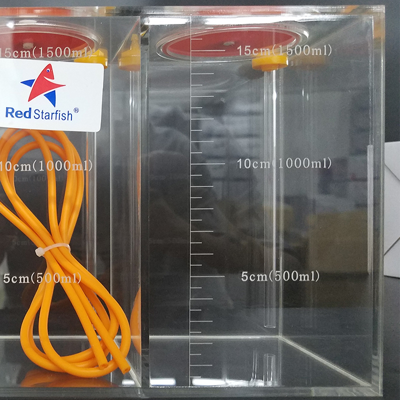 High Quality Red Starfish Dosing Pump Scale Liquid Storage Bucket With Scale 10L