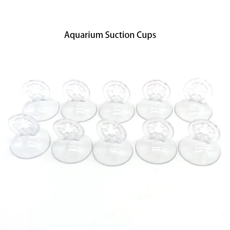 10Pcs Aquarium Suction Cup Air Tube Holder Sucker for Fish Tank Pump Oxygen Air Tube Fixing Clip 4/5mm Accessories Wholesale