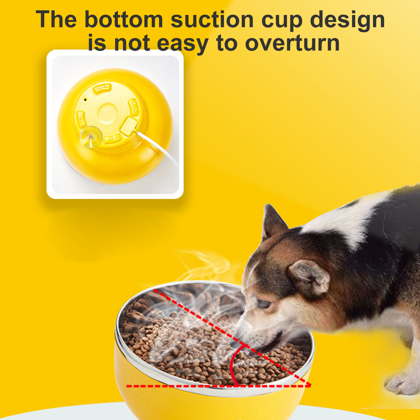 Pet Thermostatic Heating Bowl 450ml Portable Winter For Cats And Dogs USB Constant Temperature Heated Pets Bowls