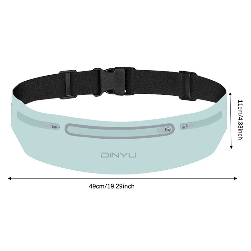 Professional Running Waist Bag Sports Belt Pouch Mobile Phone Case Men Women Hidden Gym SportsBags y240830Z