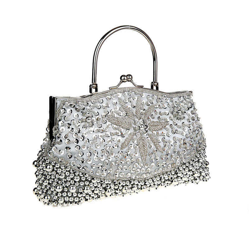 CMM Evening Bags Beaded Bag Bright Piece Handmade Tote Bag Elegant and Practical Shoulder Bag Womens Clutch 240831