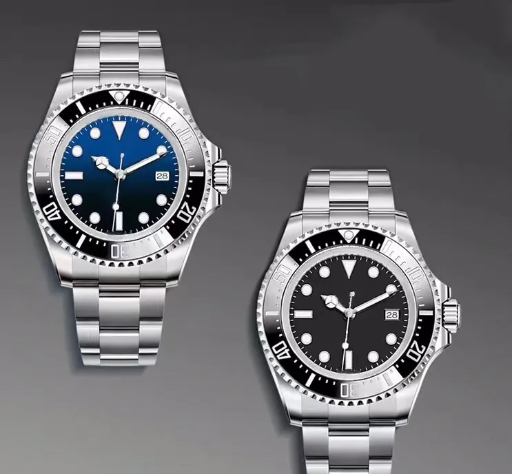 Men's Luxury Gift Set 2813 44MM automatic mechanical AAA Watch High quality 316L stainless steel ceramic ring waterproof glow-in-the-dark watch