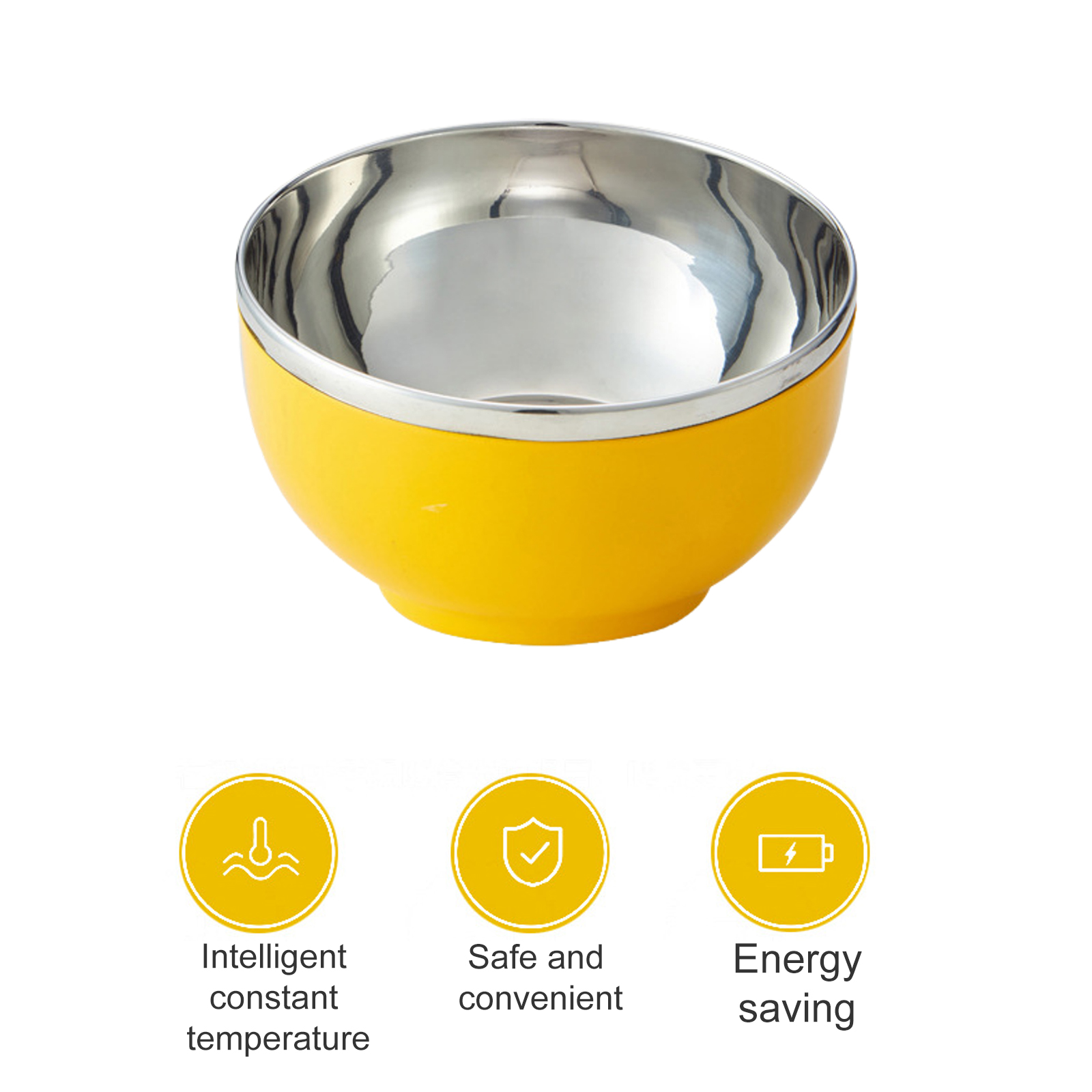 Pet Thermostatic Heating Bowl 450ml Portable Winter For Cats And Dogs USB Constant Temperature Heated Pets Bowls