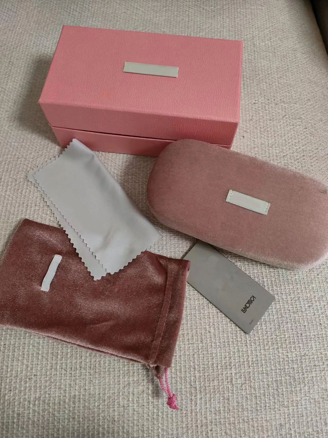 Glasses case luxury designer brand eyeglasses box p sunglasses case for men and women