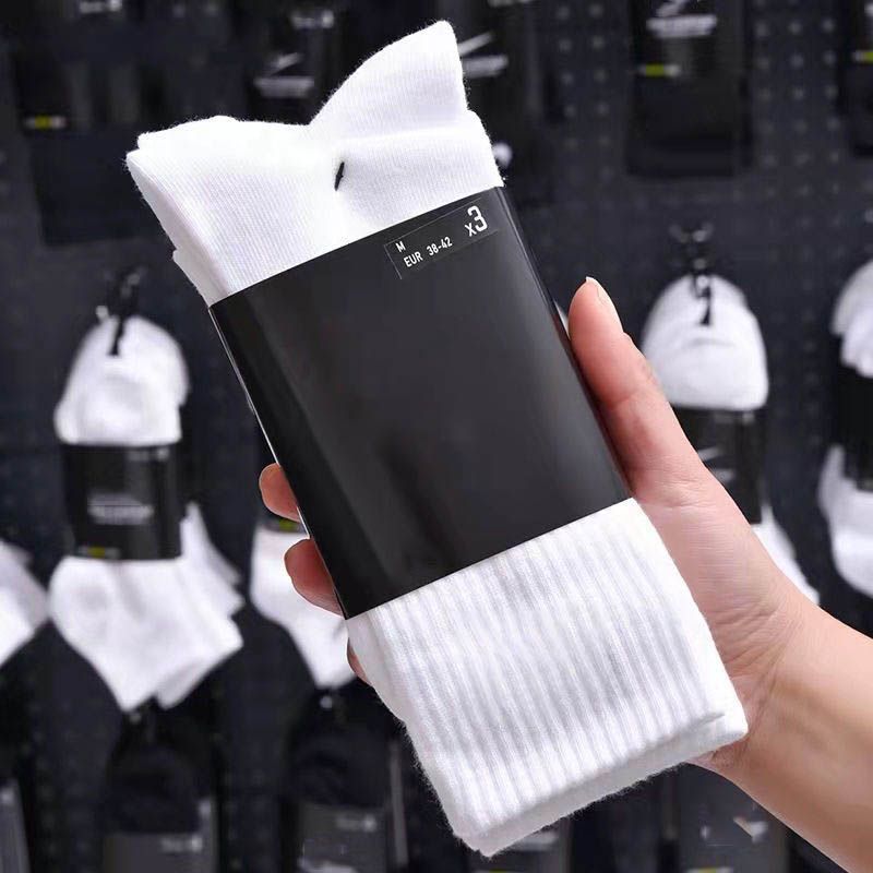 Sport Socks Fashion Hook Socking High Quality Letter Breathable Cotton Wholesale Jogging Basketball Football Sports Sock