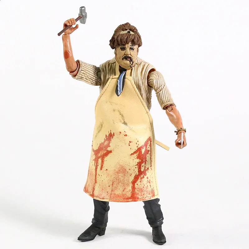 NECA Leatherface Ultimate Action Figure Hand Made Toy Peripherals Collection Gift 240829