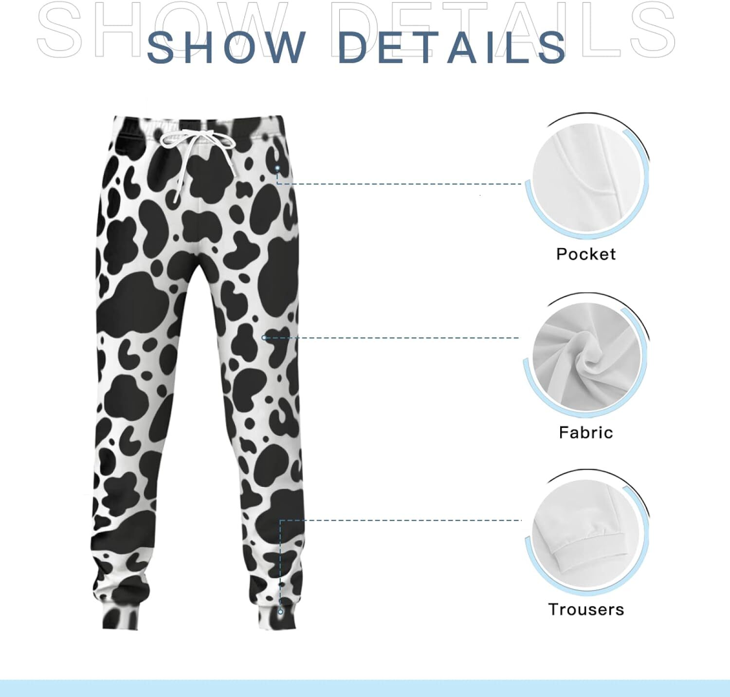 Free shipping Sweatpants Mens 3D Printing Patterns Interesting Pants Casual Graphic Workout With Drawstring Elastic Waist Sweat Trousers Y2K