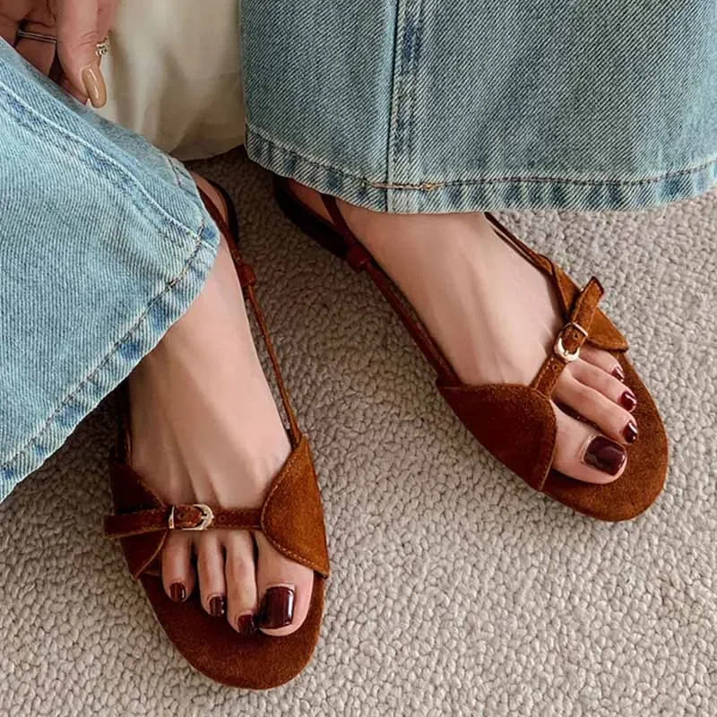 Sandals Flats Women Summer Casual Shoes 2024 Designer New Dress Flip ps Fashion Cozy Classic Walking Brand Female atillas e28d