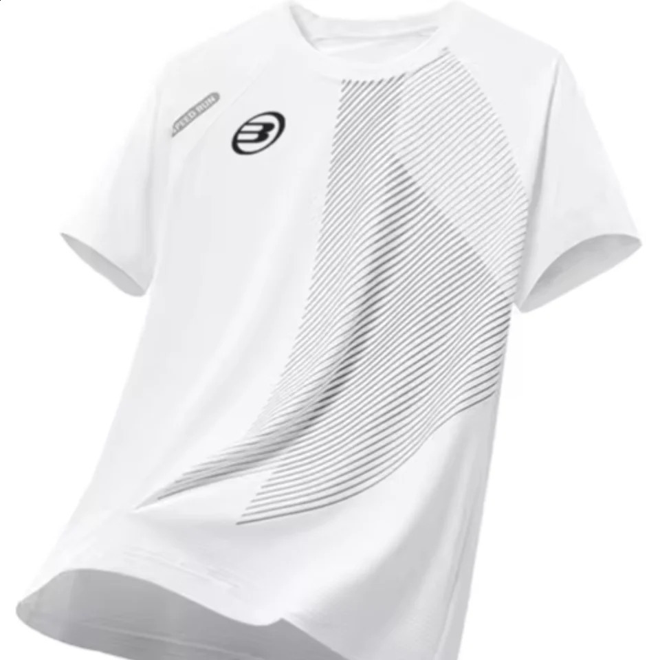BULLPADEL Mens TShirt Summer Street Everyday Casual Fashion Loose Comfortable Short Sleeve Top Outdoor Creative 240830