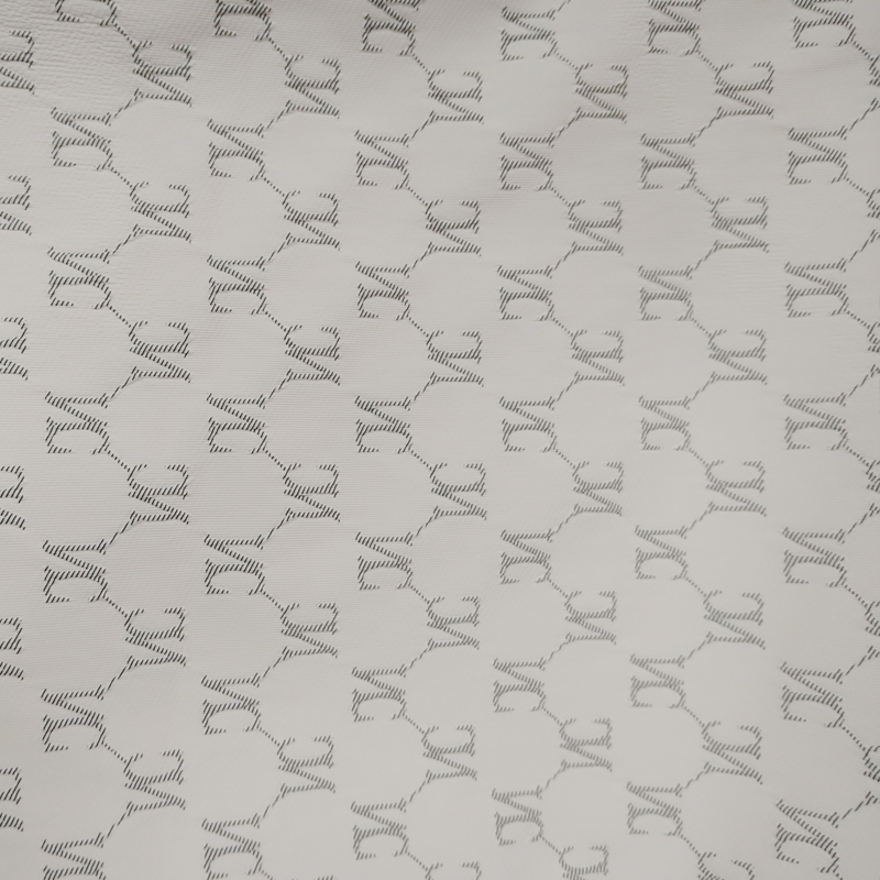 Clothing fabric Polyester salt-shrink fabric printed fabric factory direct supply
