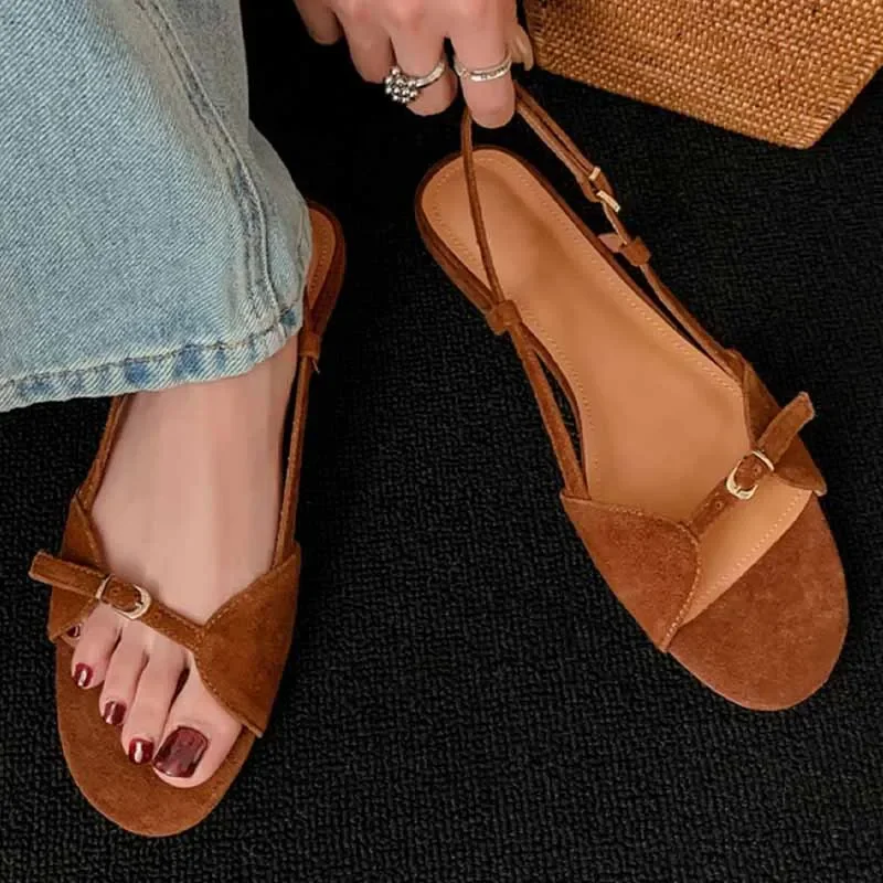 Sandals Flats Women Summer Casual Shoes 2024 Designer New Dress Flip ps Fashion Cozy Classic Walking Brand Female atillas e28d