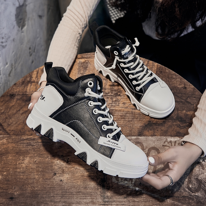 AIYUQI Sneakers Boots For Women Winter 2024 New Casual Women's Short Boots Fur Non-slip Women's Ankle Boots