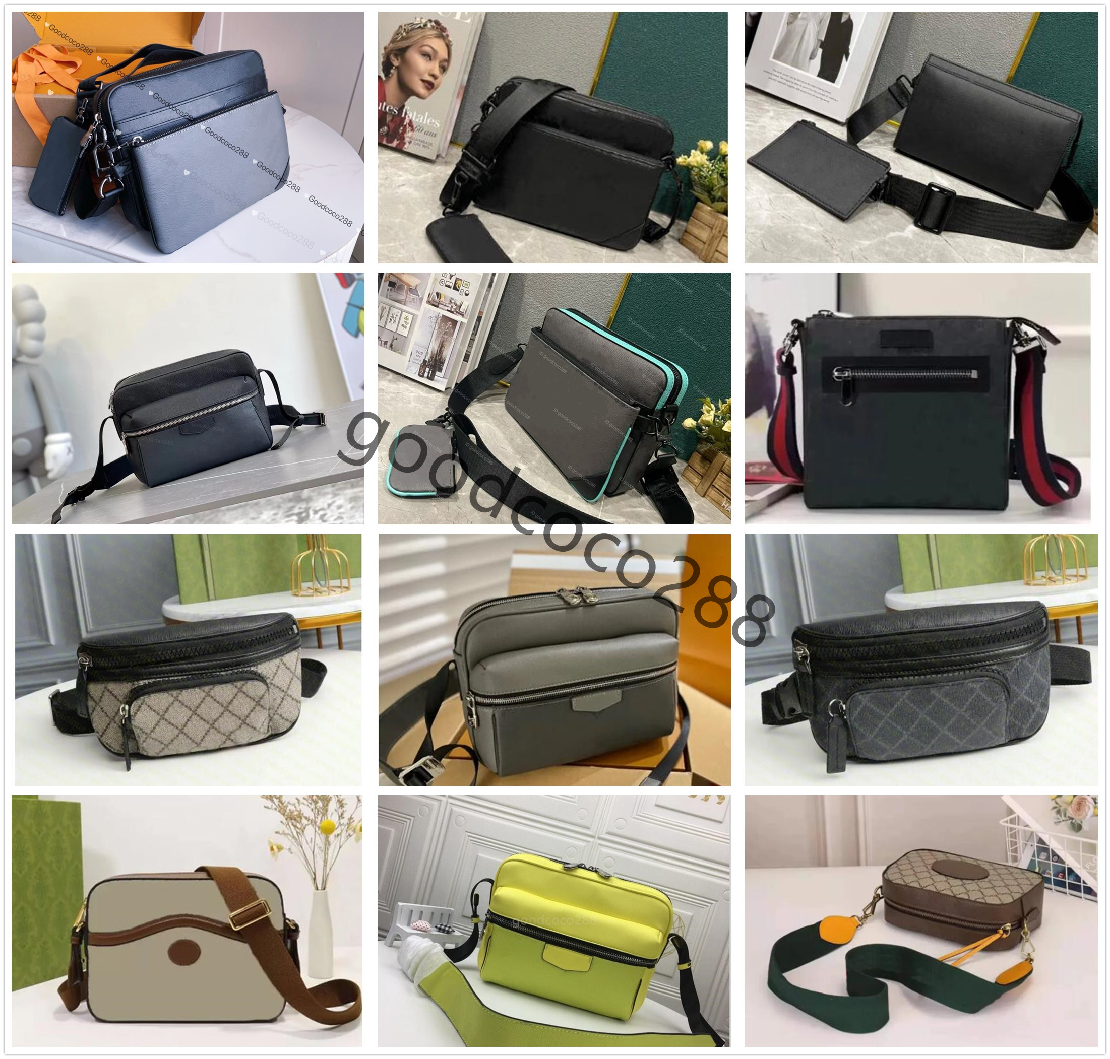 luxury designer bag men handbag men tote bag messenger bag leather women crossbody bag reverse canvas Set shoulder man bag with purse wallet clutch backpack 64608302