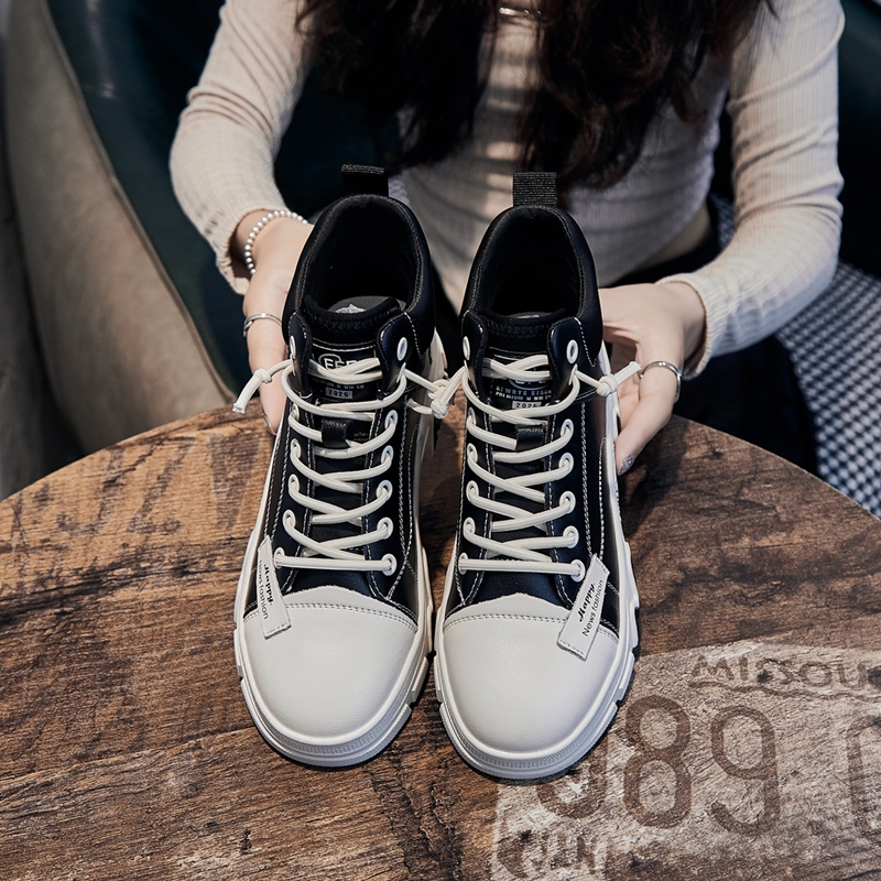 AIYUQI Sneakers Boots For Women Winter 2024 New Casual Women's Short Boots Fur Non-slip Women's Ankle Boots