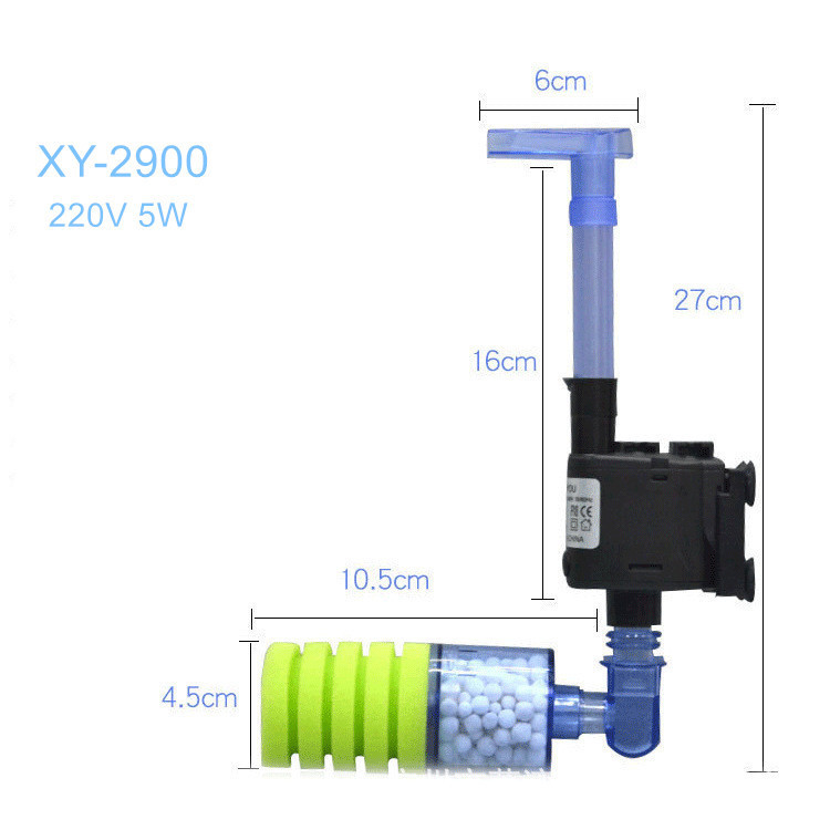 Sponge filter aquarium fish tank filter fish tank filter mini aquarium filter pump sponge aquarium with submersible pump