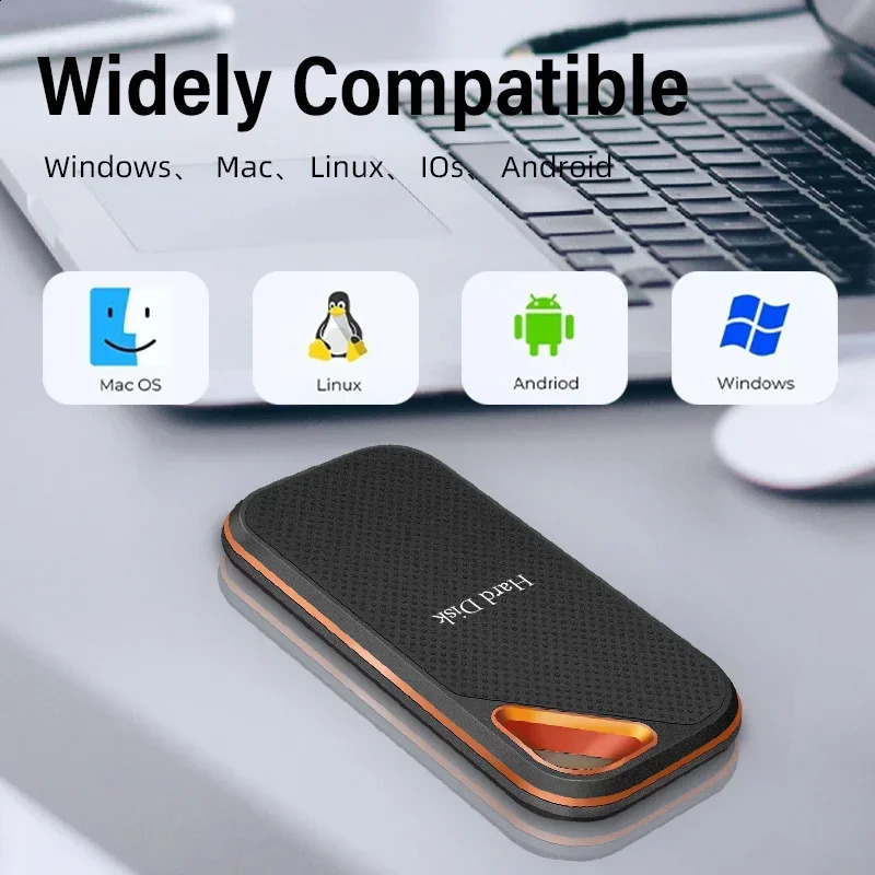 Portable E81 SSD 1tb Hard Drive 2tb High Speed Disk External disk M2 Memory USB Storage for PC Notebook Desktop Computer 240828