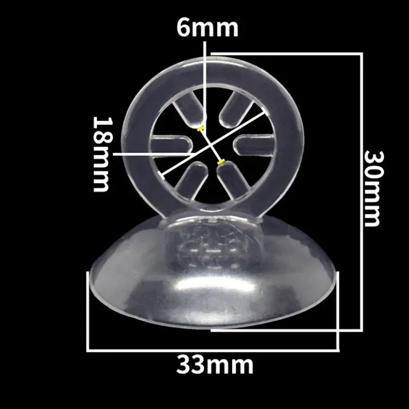 10Pcs Aquarium Suction Cup Air Tube Holder Sucker for Fish Tank Pump Oxygen Air Tube Fixing Clip 4/5mm Accessories Wholesale