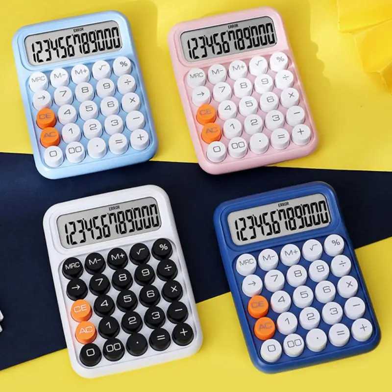 Fashionable and convenient calculator easy to use. Fashionable flexible and accurate calculator large display popular must-have for office use M240831