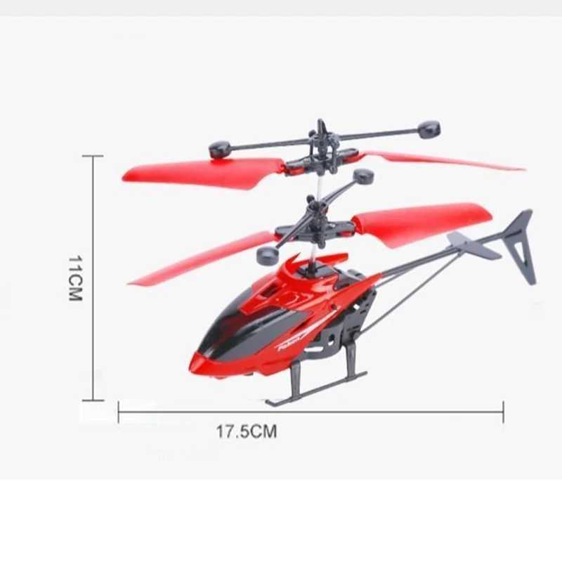 Mini drone flying helicopter infrared sensing drone childrens toy airplane remote control toy boy gift practical joke toy W240830