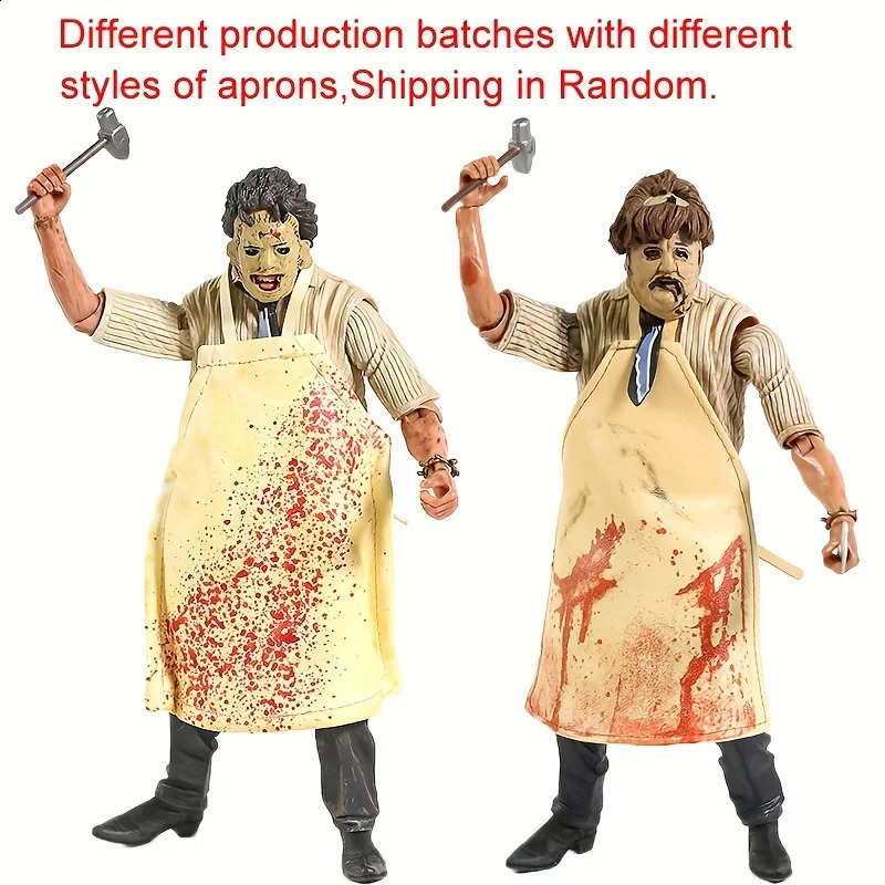 NECA Leatherface Ultimate Action Figure Hand Made Toy Peripherals Collection Gift 240829