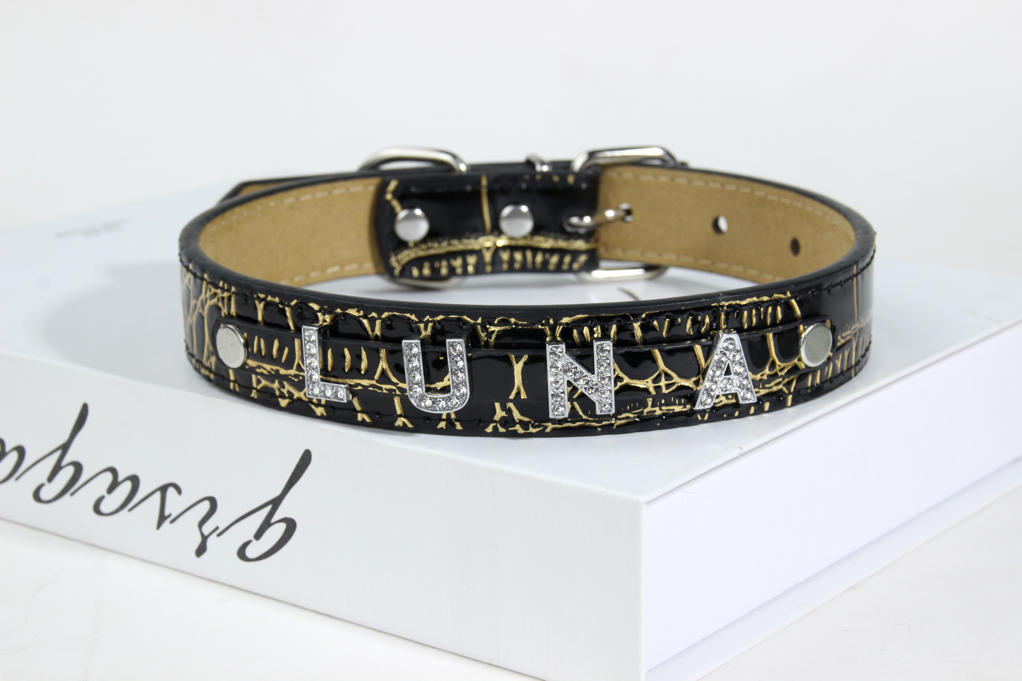 halloween 2024 Pet collar accessories Pet cat collar PU leather collar small and medium-sized dog collar wholesale