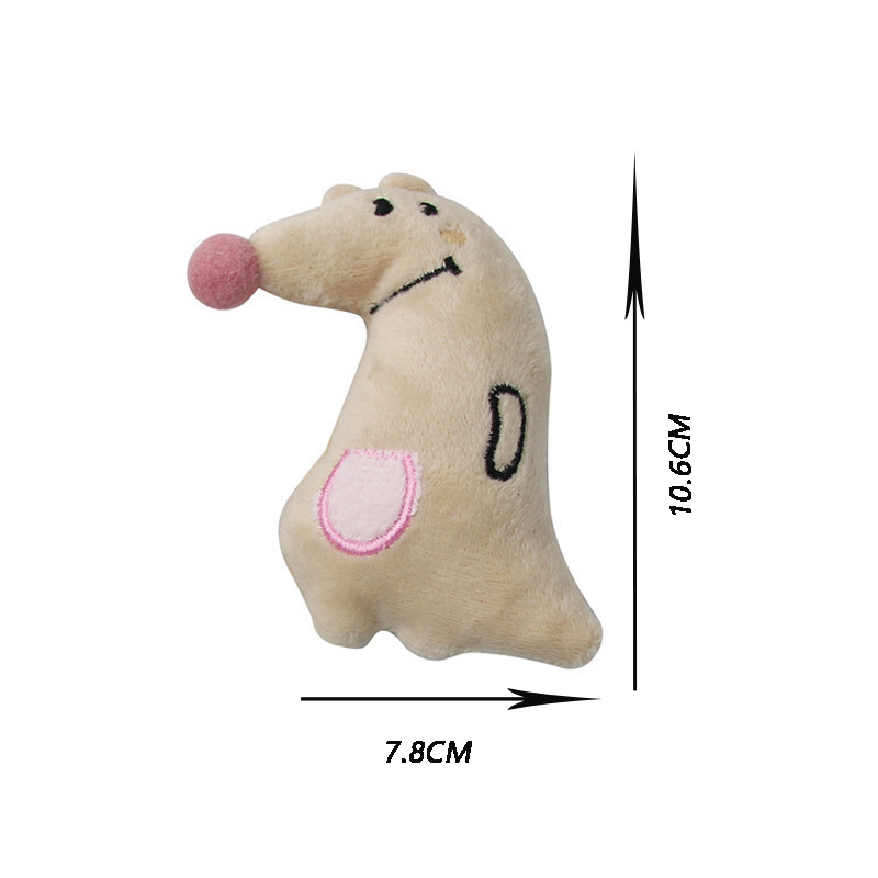 Traning Dogs Agility Toys Supplies Funny Cat Toys Lovely Plush Animal Mint Kitten Teaser Playing Interactive Toy Pet Accessories