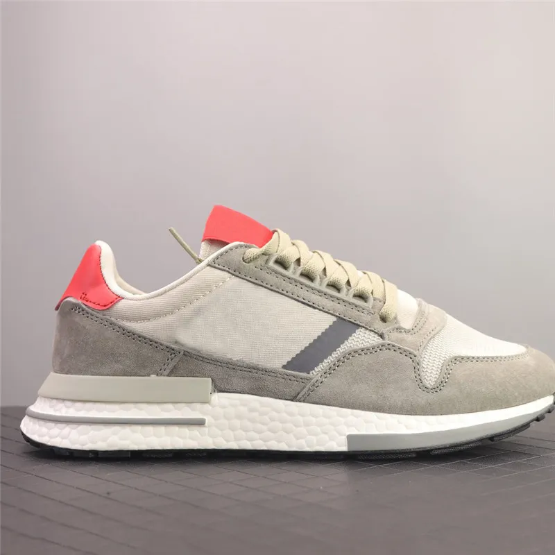 RM ZX500 Chaussures ZX 500 Mastermind Son Core Black White Runner Primeknit Womens Mens Lover Sports Sneaker Taille 36 45