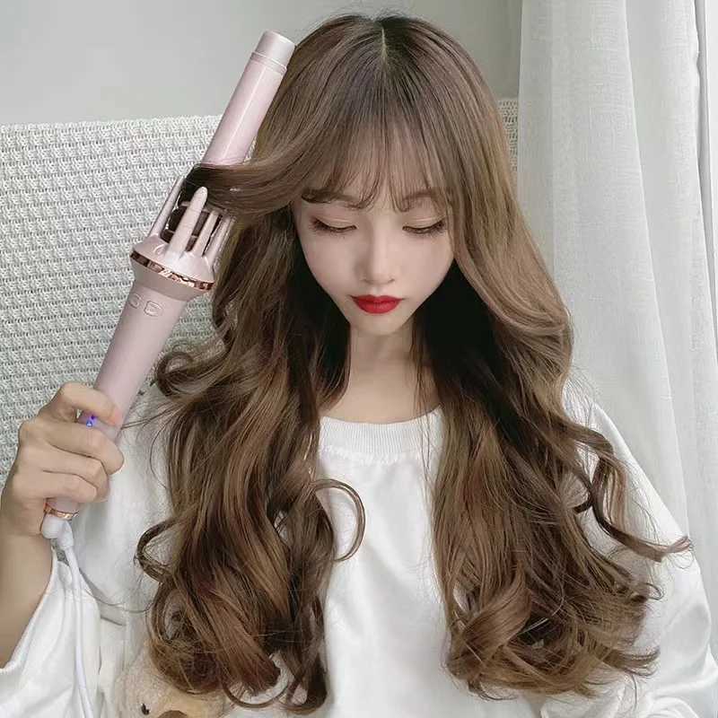 Automatic Rotating Curling Iron Tool Curler Electric Ceramic Heating Curler W241231