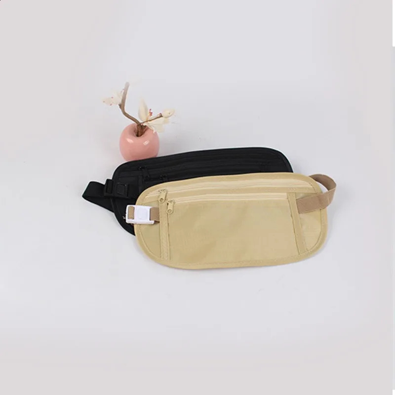 1PC Multifunctional ultrathin travel mobile phone bag outdoor fit sports fanny pack antitheft invisible running belt 240830Z