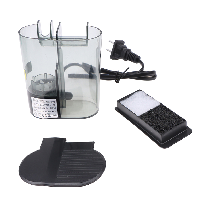 3 In 1 Small Aquarium Filter Small Tank Filter Suspension Oxygen Pump