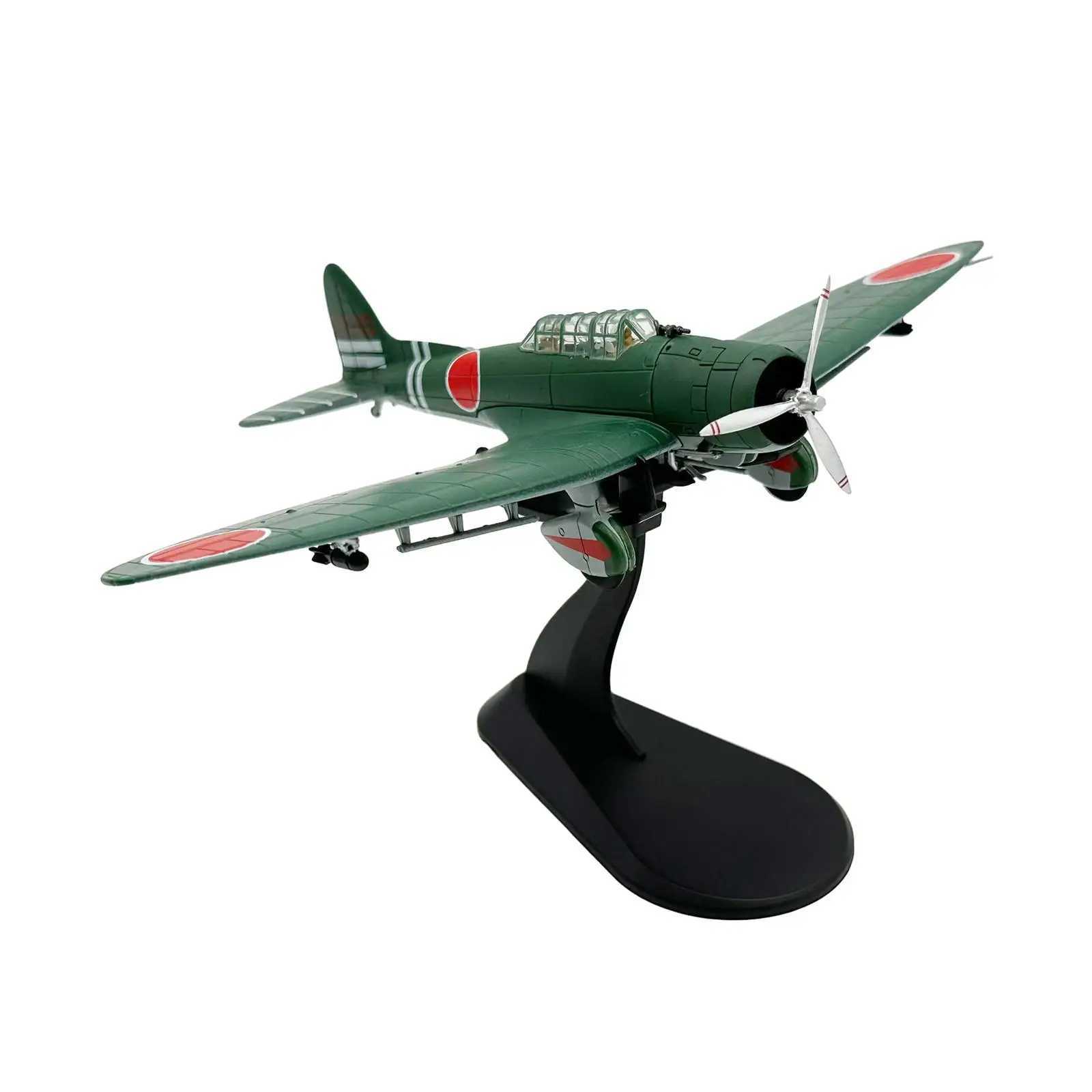 1/72 Navy aircraft die-casting alloy fighter jet childrens toy airplane with bracket airplane model used for shelf home bedroom decoration W240830
