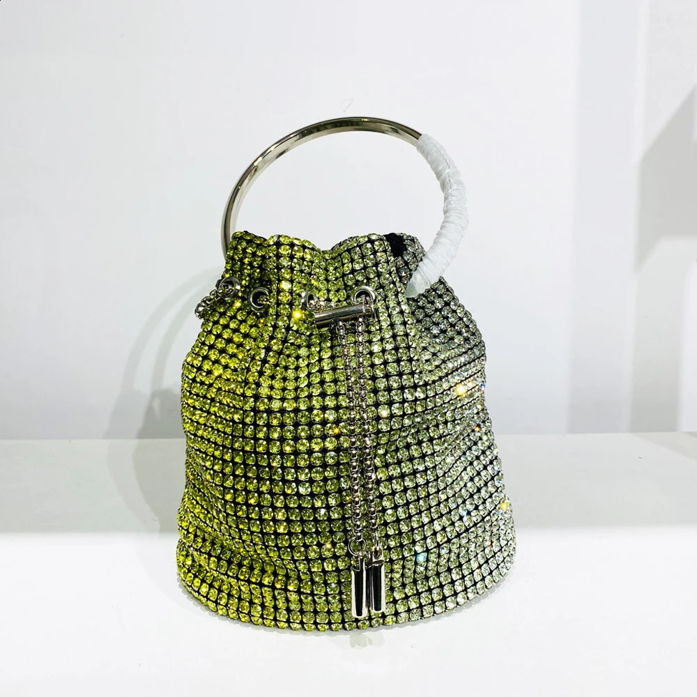 Rhie Metallic Ring Handbags For Women er In Chain Shoulder Crossbody Bag Dias Evening Party Bags 240830 2df7 4