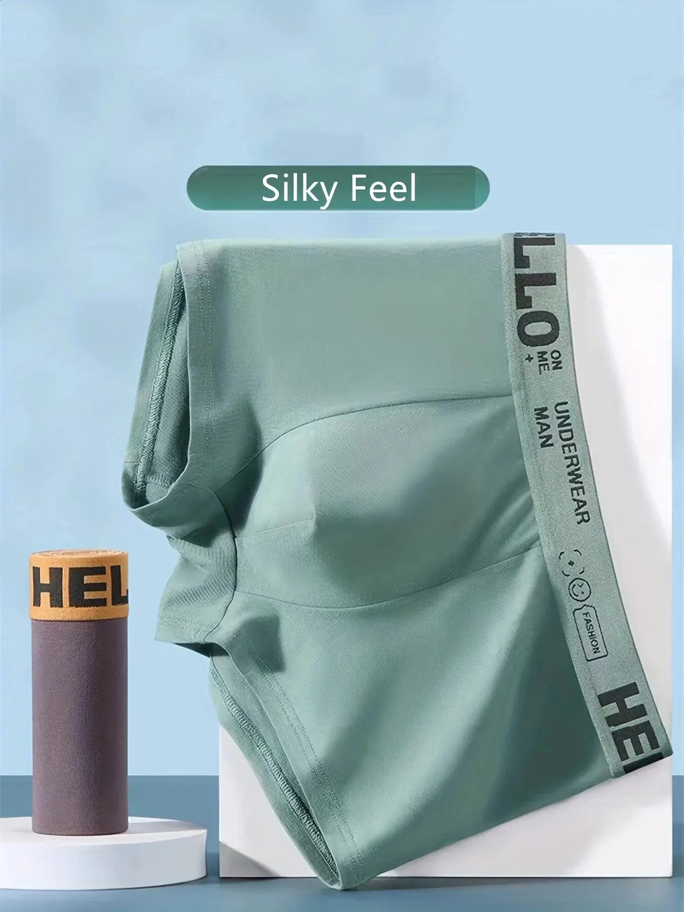 5pcs Mens Underwear Breathable Comfy Quick Drying Stretchy Boxer Trunks Sexy Underpants Trendy Panties 240830