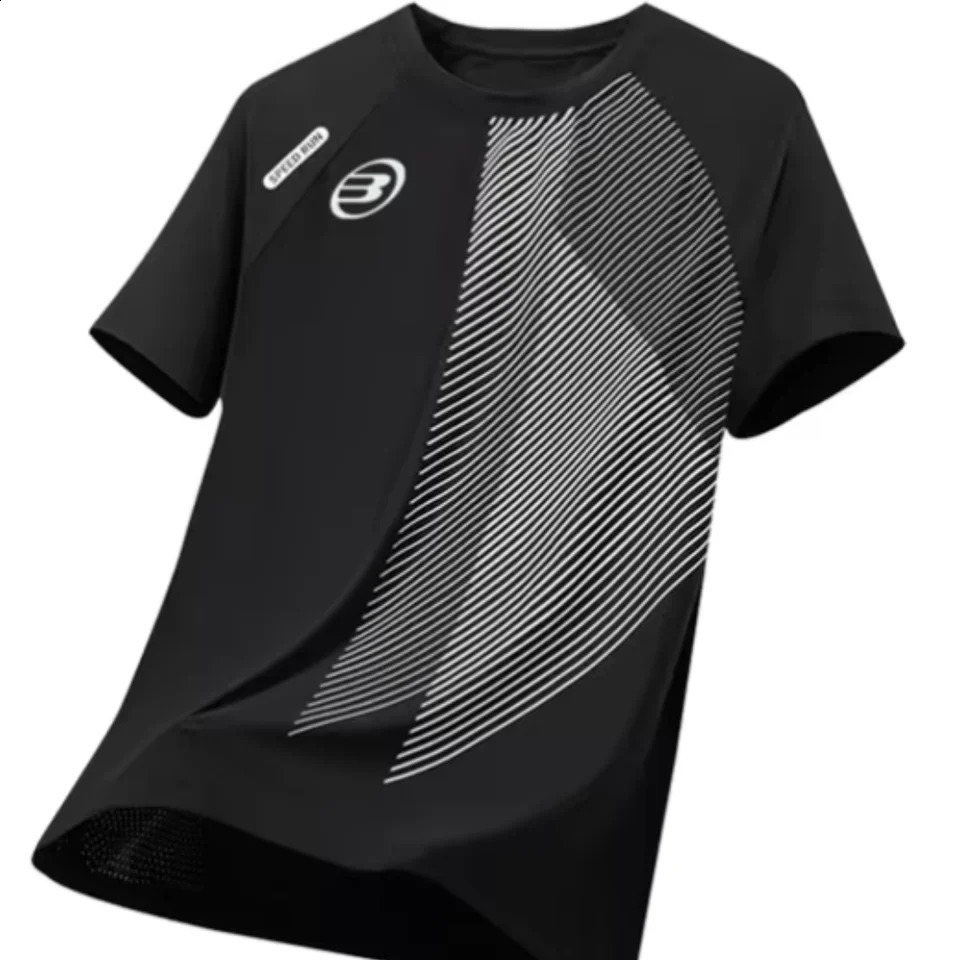 BULLPADEL Mens TShirt Summer Street Everyday Casual Fashion Loose Comfortable Short Sleeve Top Outdoor Creative 240830