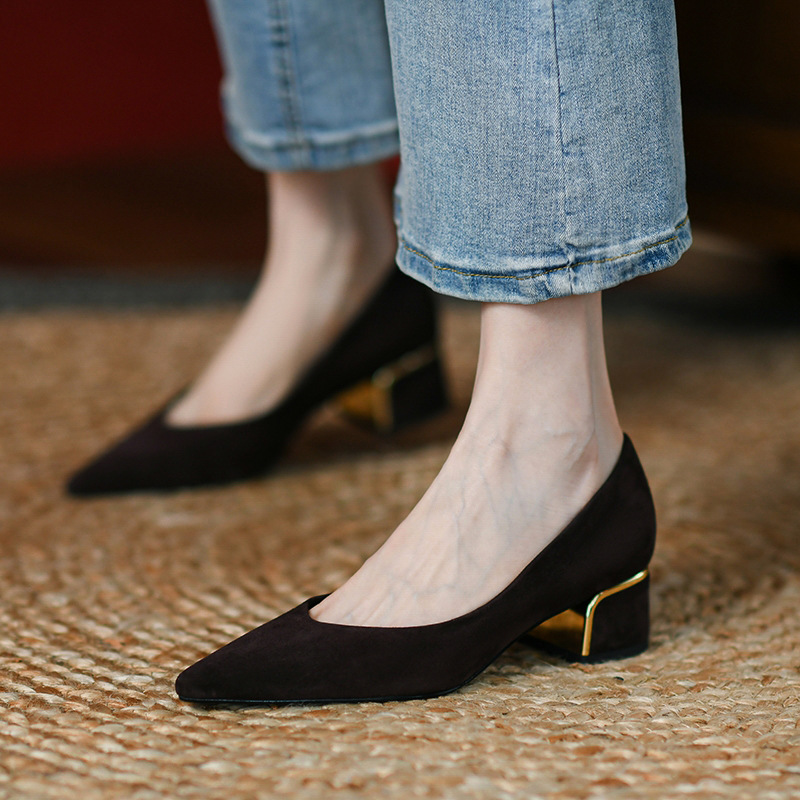Women Shoes Fashion European American Style Design Sense Solid Color Anti Slip Free shipping