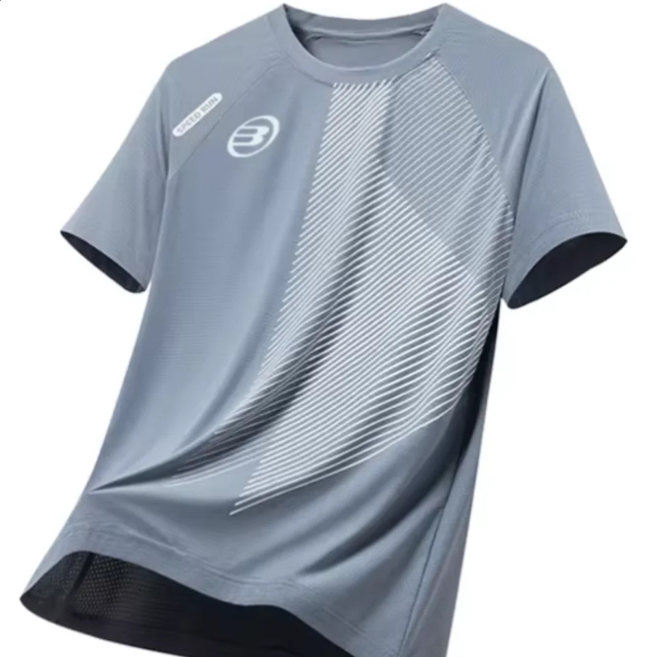 BULLPADEL Mens TShirt Summer Street Everyday Casual Fashion Loose Comfortable Short Sleeve Top Outdoor Creative 240830