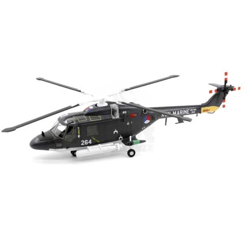 Dutch Navy UH-14A Military Operation Lynx Helicopter 1 72 Scale Toy Collection Silation Display Decoration Free shipping