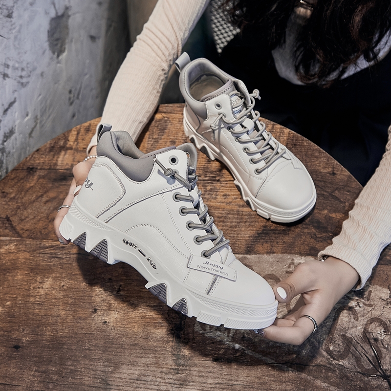 AIYUQI Sneakers Boots For Women Winter 2024 New Casual Women's Short Boots Fur Non-slip Women's Ankle Boots
