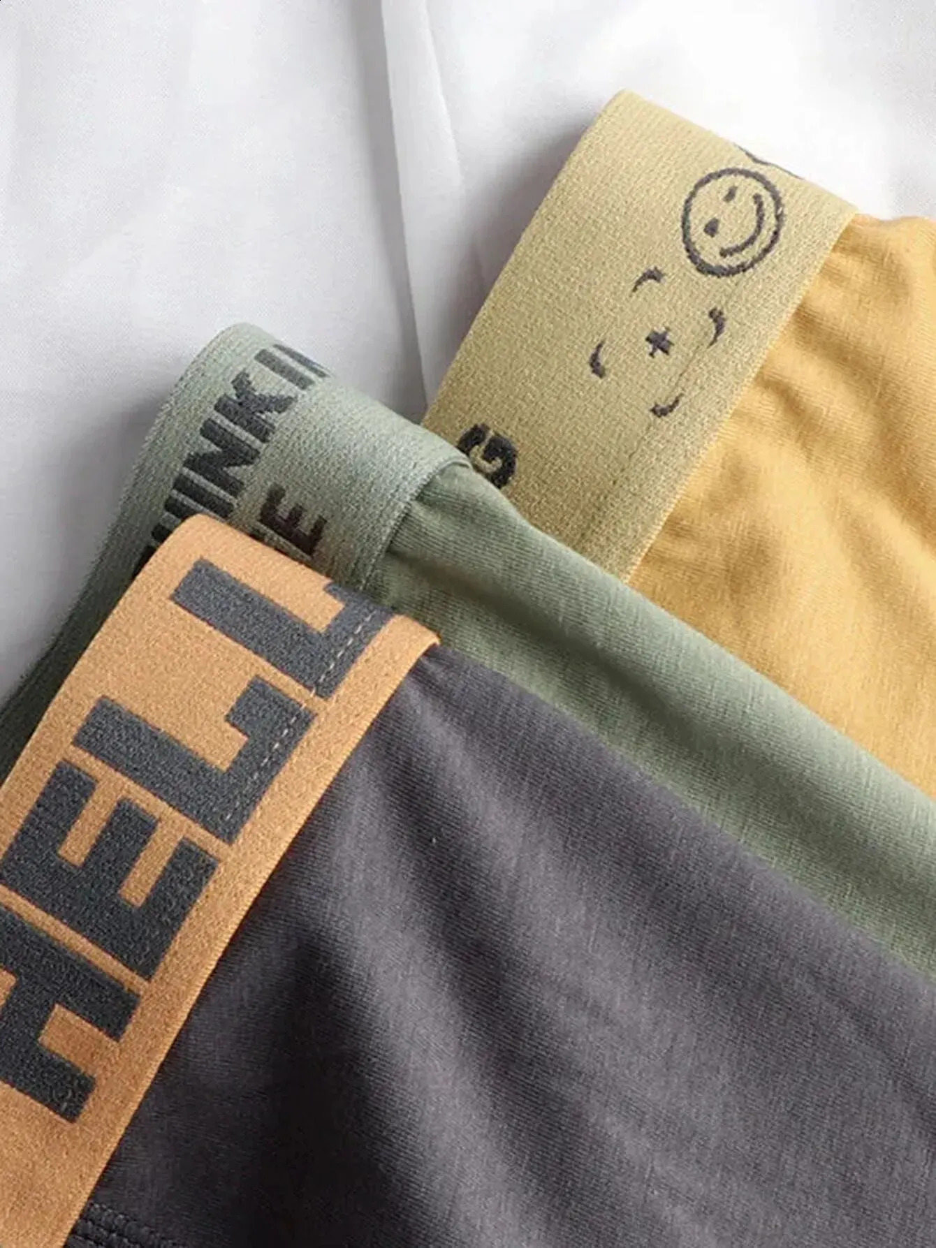 5pcs Mens Underwear Breathable Comfy Quick Drying Stretchy Boxer Trunks Sexy Underpants Trendy Panties 240830