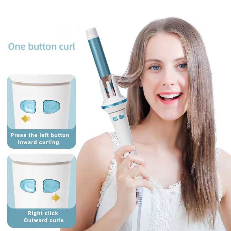 Automatic Rotating Curling Iron Tool Curler Electric Ceramic Heating Curler W241231