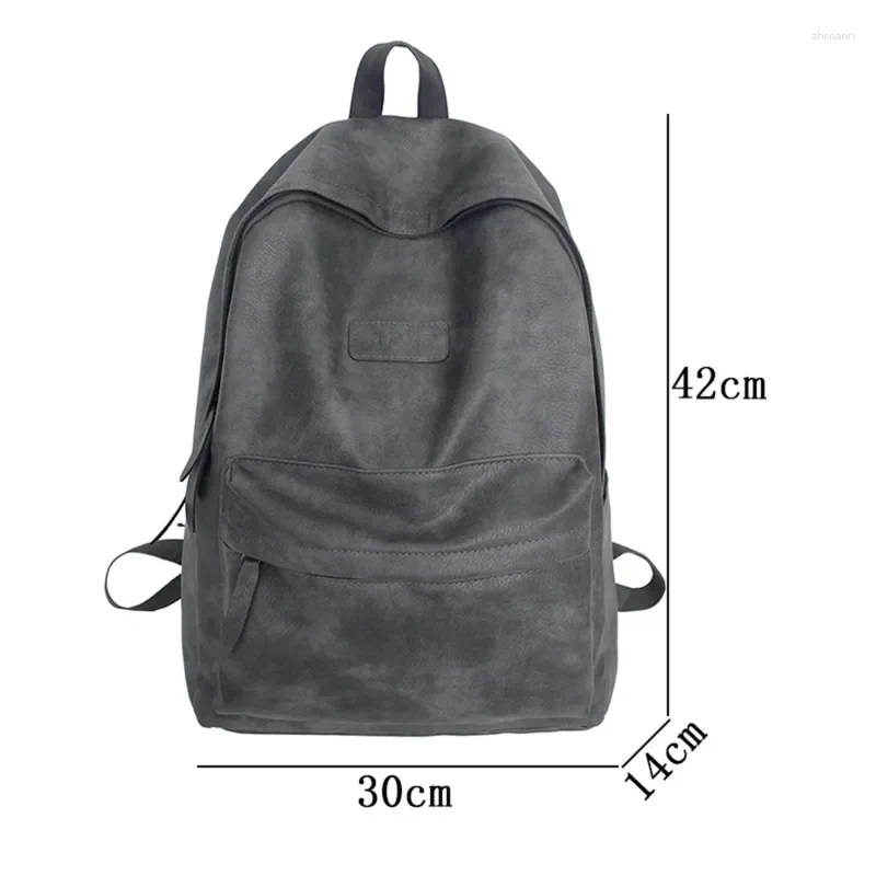 Free Shipping School Bags High Quality Women Man Backpack PU Leather Men's Backpacks Girl Back Pack Laptop Bag Large Capacity Designer Bag Luxury