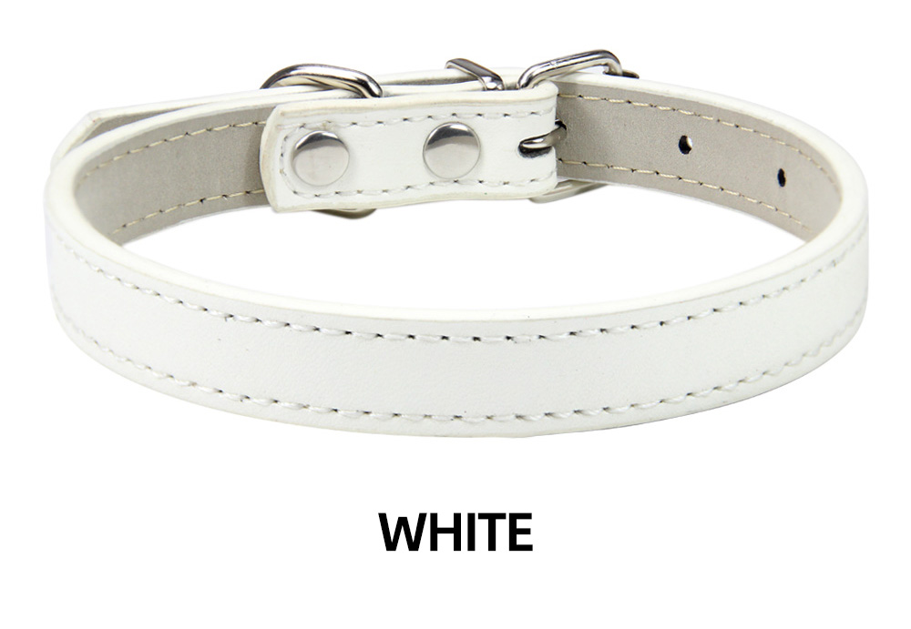 halloween pet Elegant Pet Collars Made from High-Quality PU Leather Available in Various Sizes
