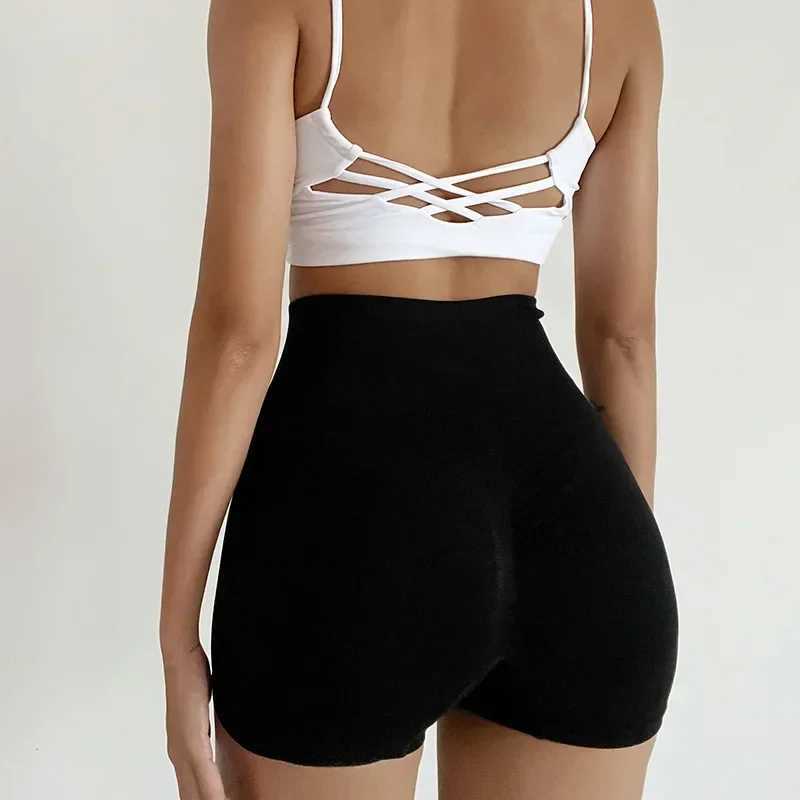 Sexy boots push ups exercise yoga shorts womens seamless spandex running bike short fitness legs high waist womens gym shorts W250326