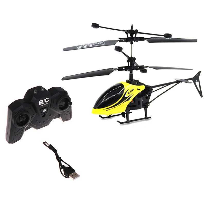RC helicopter mini drone with gyroscope anti-collision Rc airplane toy suitable for children W240830 Free shipping